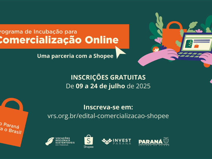 Parceria com a Invest Paraná, programa de Incubação Shopee VRS está com inscrições abertas