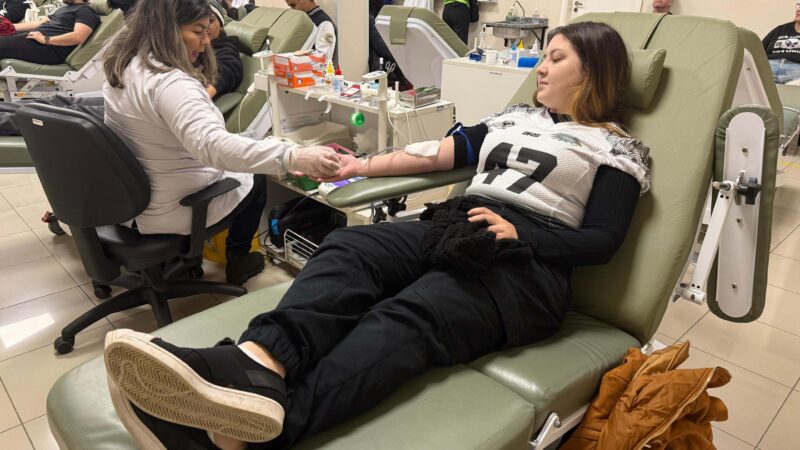 Paraná registra mais de 22 mil doações de sangue na campanha do Junho Vermelho