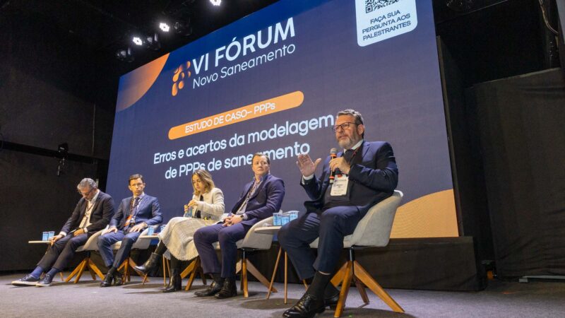 Sanepar é referência nacional na modelagem de PPPs para a universalização do saneamento