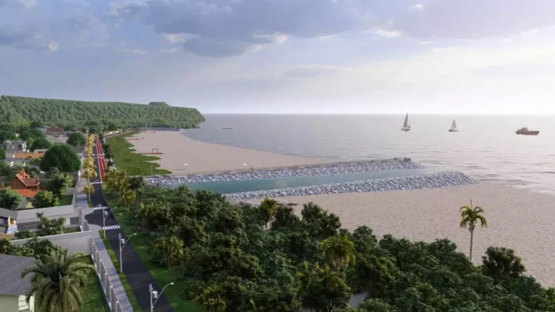Nova orla de Guaratuba promete transformar o litoral paranaense em atração turística