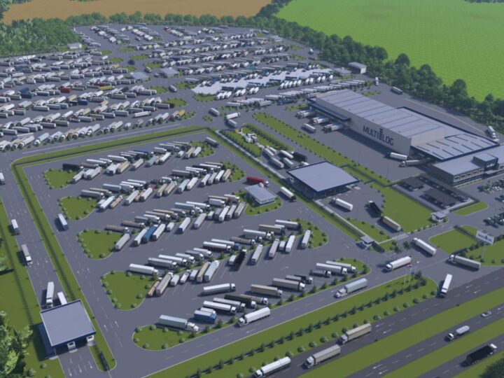 Com capacidade para 2 mil caminhões/dia, novo Porto Seco de Foz do Iguaçu será o maior da América Latina.