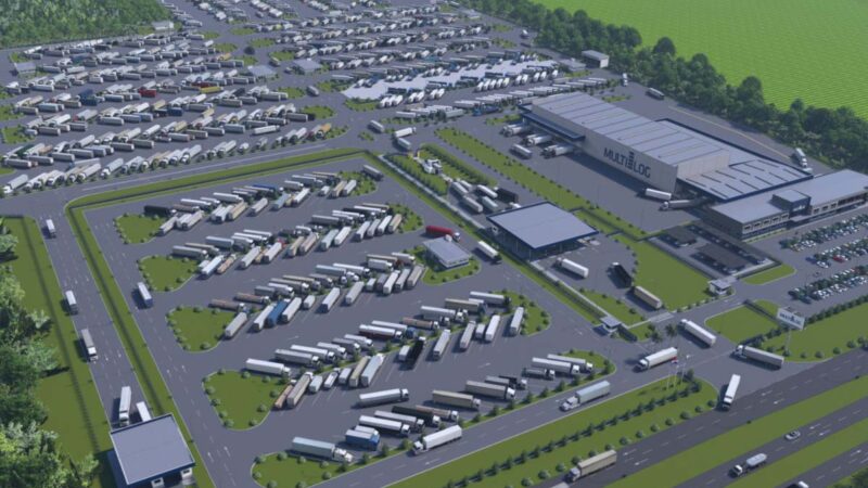 Com capacidade para 2 mil caminhões/dia, novo Porto Seco de Foz do Iguaçu será o maior da América Latina.