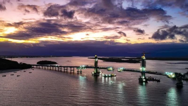Paraná terá maior queima de fogos da história do Litoral na Ponte de Guaratuba