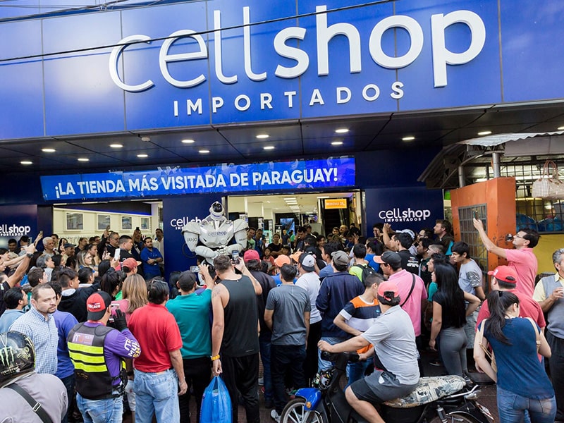 Cell Shop supera as Cataratas do Iguaçu e se torna o local mais visitado da região