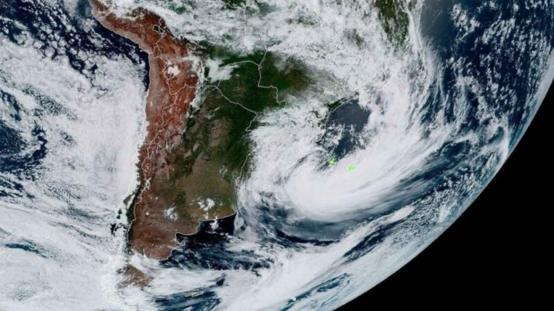 Paraná será atingido pelo primeiro ciclone de 2026 com ventos acima de 100 km/h