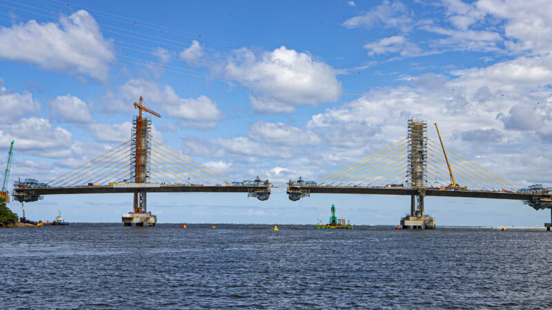 Reta final: veja como vai funcionar o encontro da parte estaiada da Ponte de Guaratuba