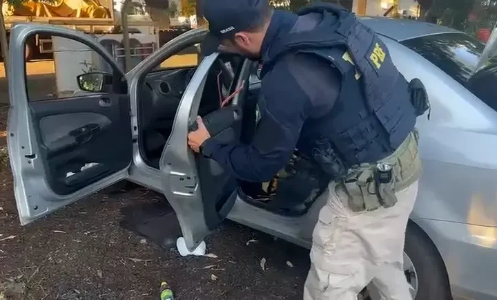 PRF apreende quase 130 quilos de drogas e prende mulher na BR-369