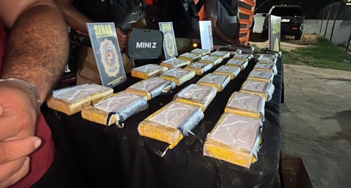 Operação no Paraguai intercepta carga de drogas com destino a Curitiba