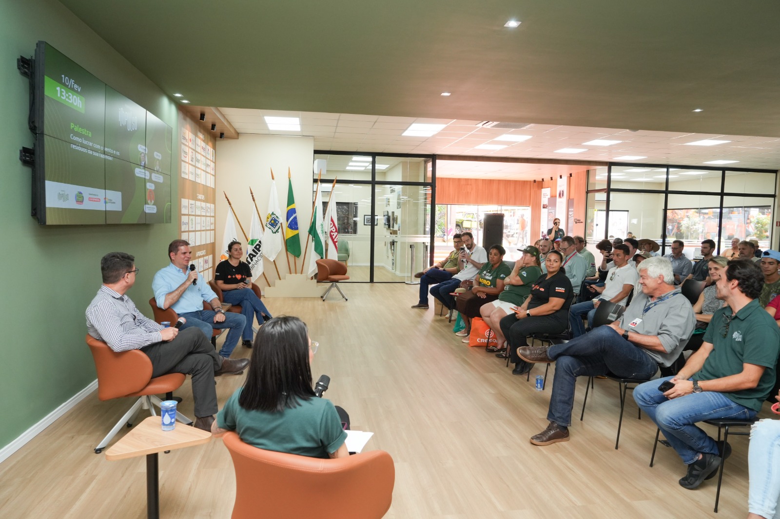 No Show Rural, Itaipu apresenta impacto de investimentos no dia a dia de agricultores e aquicultores