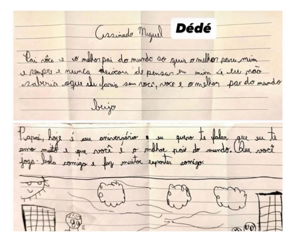 “Eu te amo muito”: bilhetes dos filhos emocionam após tragédia envolvendo secretário