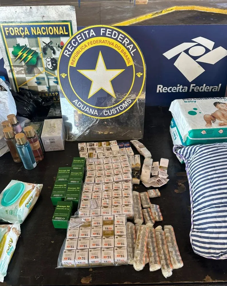 Receita Federal apreende 374 ampolas de tirzepatida na Ponte da Amizade