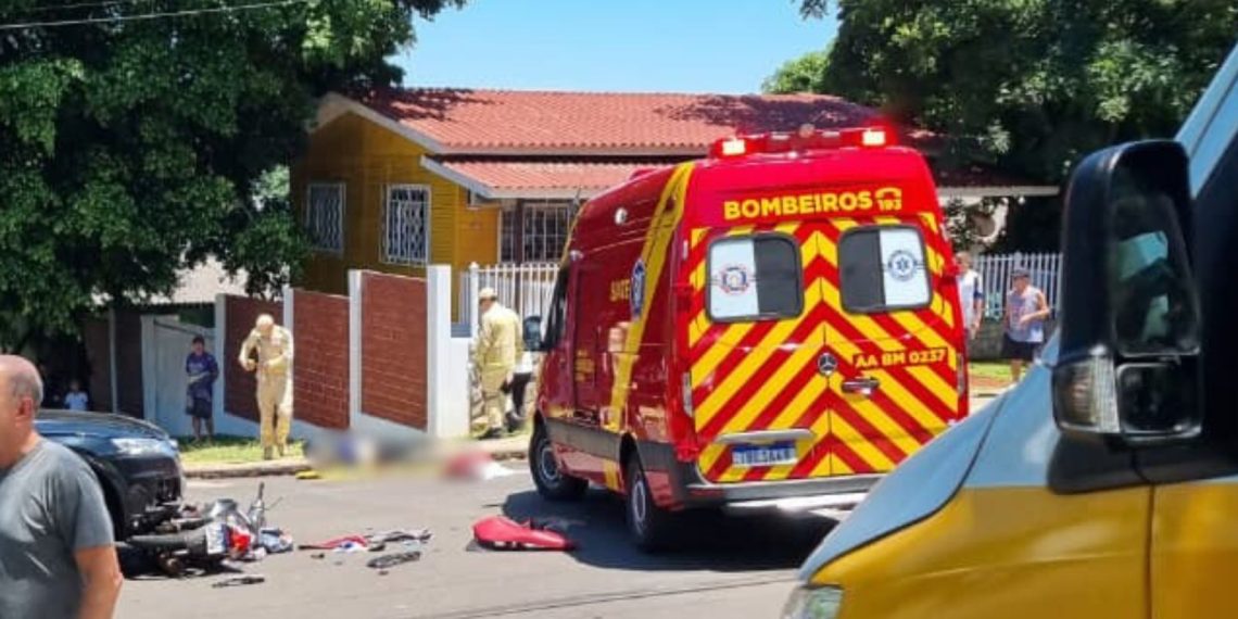 Mulher morre após acidente em cruzamento do bairro KLP