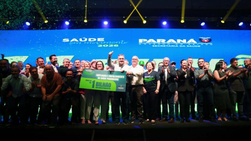Paraná anuncia R$ 1,1 bi na saúde e impacto chega a Foz do Iguaçu