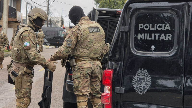 Confrontos com a polícia aumentam em Foz do Iguaçu em combate à criminalidade